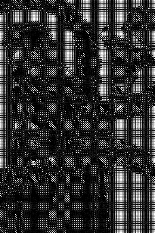 Doc Ock Dice Art- Handcrafted Dice Mosaic using 10,000+ Dice, Two Size Options