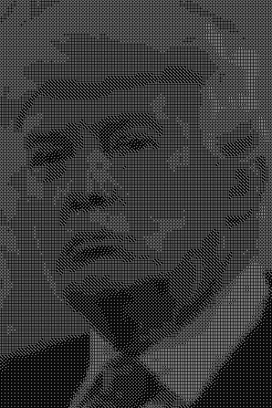 Donald Trump 5 Dice Art- Handcrafted Dice Mosaic using 10,000+ Dice, Two Size Options