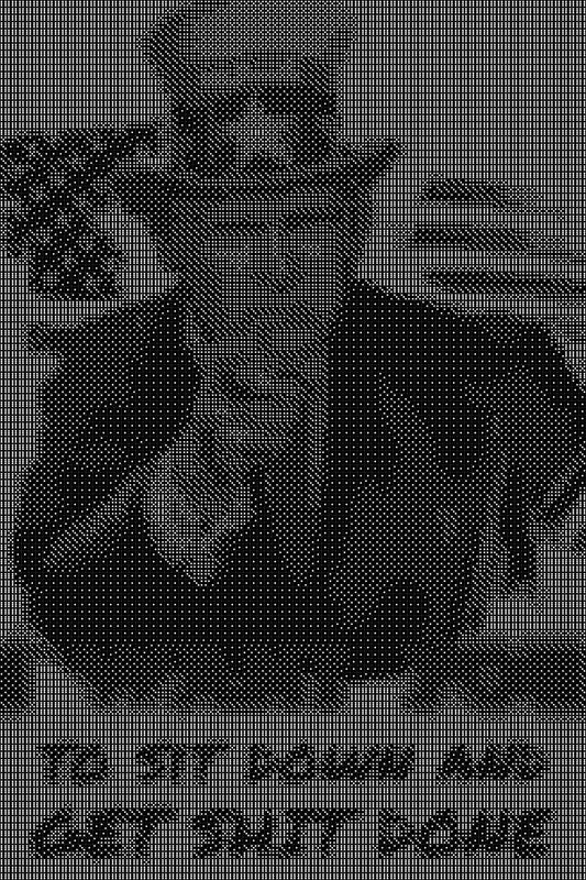 Donald Trump 8 Dice Art- Handcrafted Dice Mosaic using 10,000+ Dice, Two Size Options
