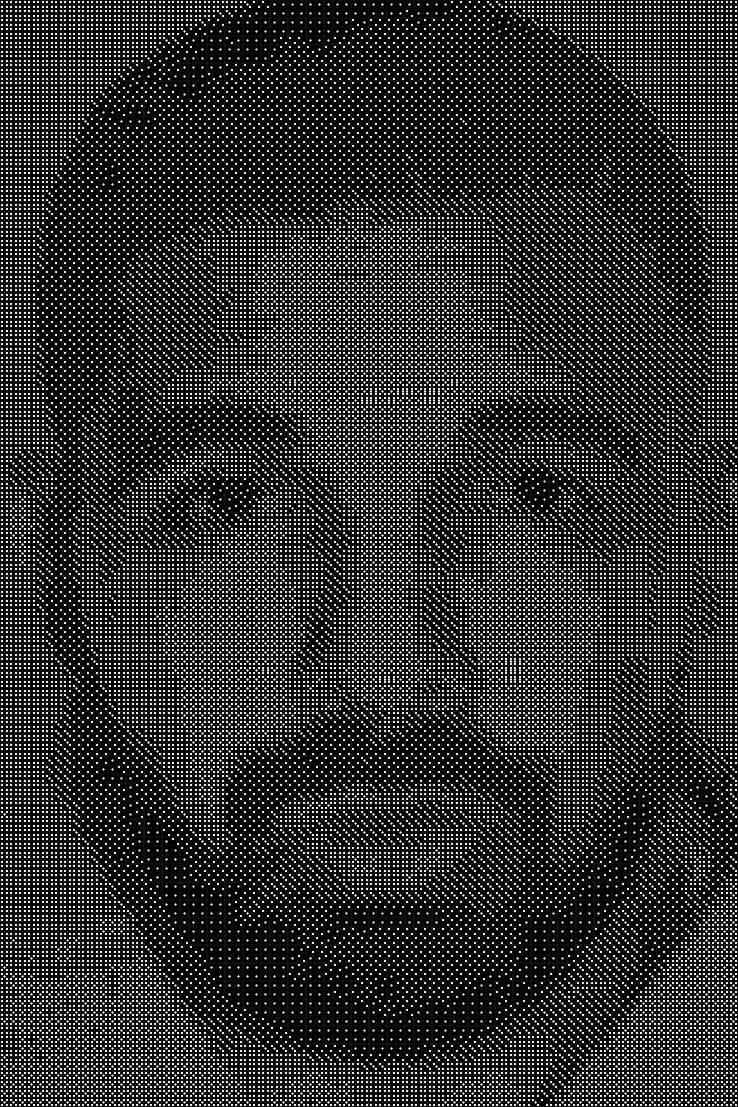 Drake 6 Dice Art- Handcrafted Dice Mosaic using 10,000+ Dice, Two Size Options