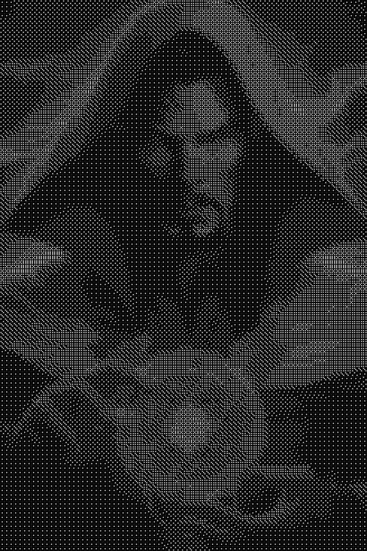 Dr Strange 4 Dice Art- Handcrafted Dice Mosaic using 10,000+ Dice, Two Size Options