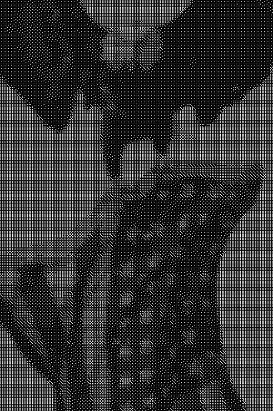 Eagle With Flag Dice Art- Handcrafted Dice Mosaic using 10,000+ Dice, Two Size Options