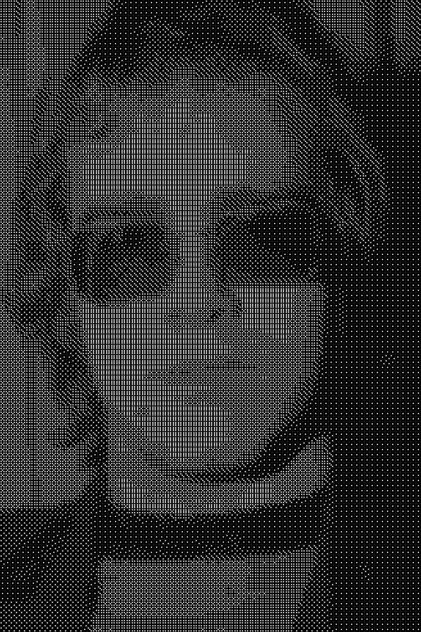 Elton John Dice Art- Handcrafted Dice Mosaic using 10,000+ Dice, Two Size Options