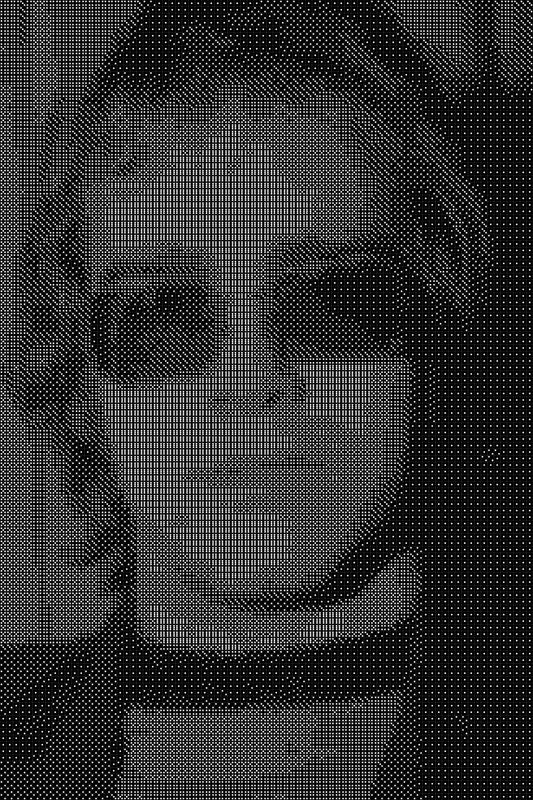 Elton John Dice Art- Handcrafted Dice Mosaic using 10,000+ Dice, Two Size Options
