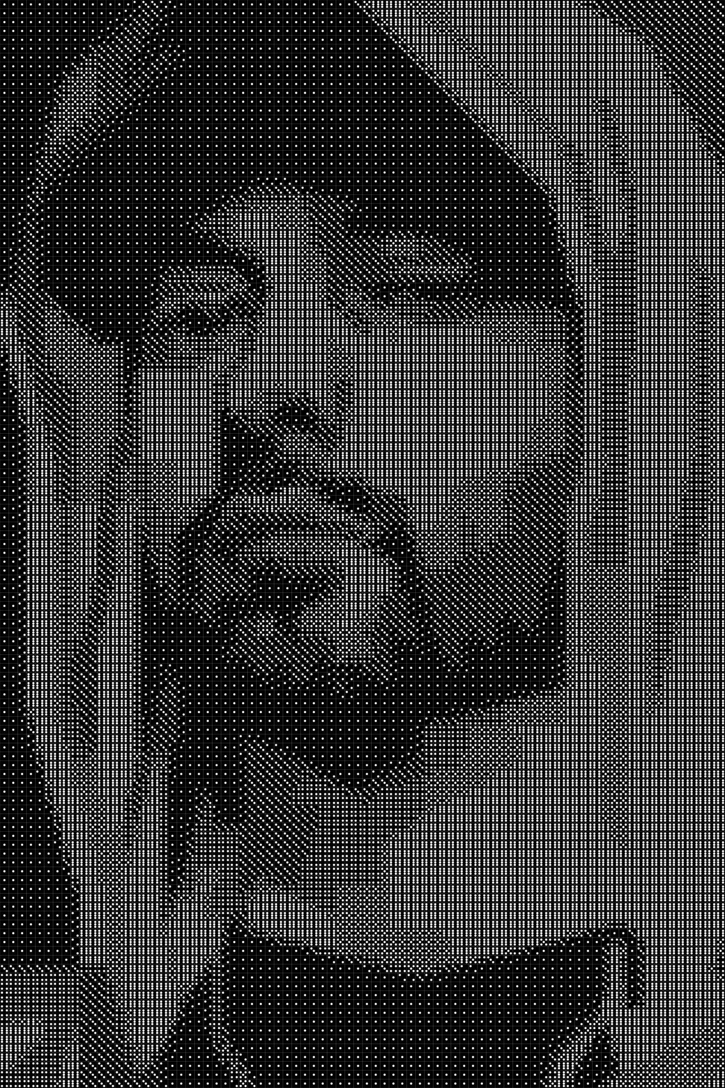 Eminem 2 Dice Art- Handcrafted Dice Mosaic using 10,000+ Dice, Two Size Options