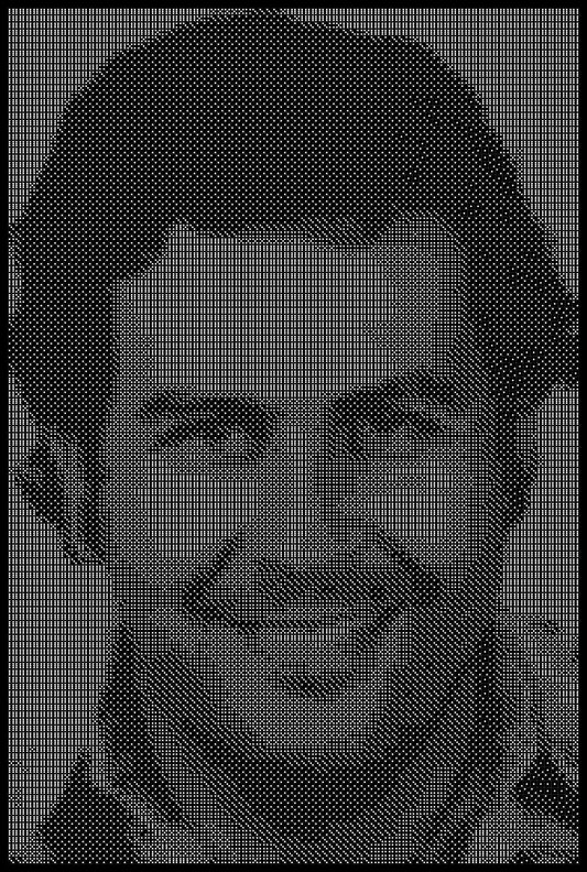 Escobar 2 Dice Art- Handcrafted Dice Mosaic using 10,000+ Dice, Two Size Options