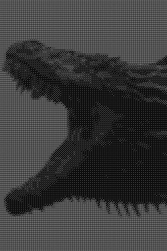 Game of Thrones Dice Art- Handcrafted Dice Mosaic using 10,000+ Dice, Two Size Options