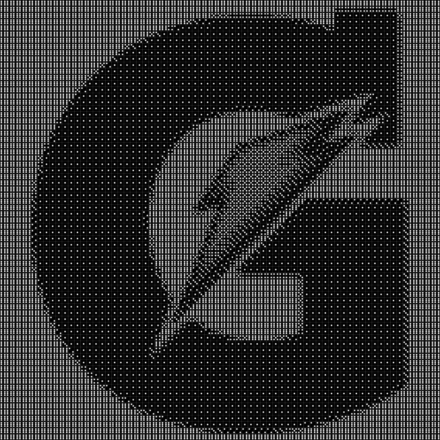 Gatorade Dice Mosaic- Handcrafted Dice Art with 5,000+ Dice, Two Size Options