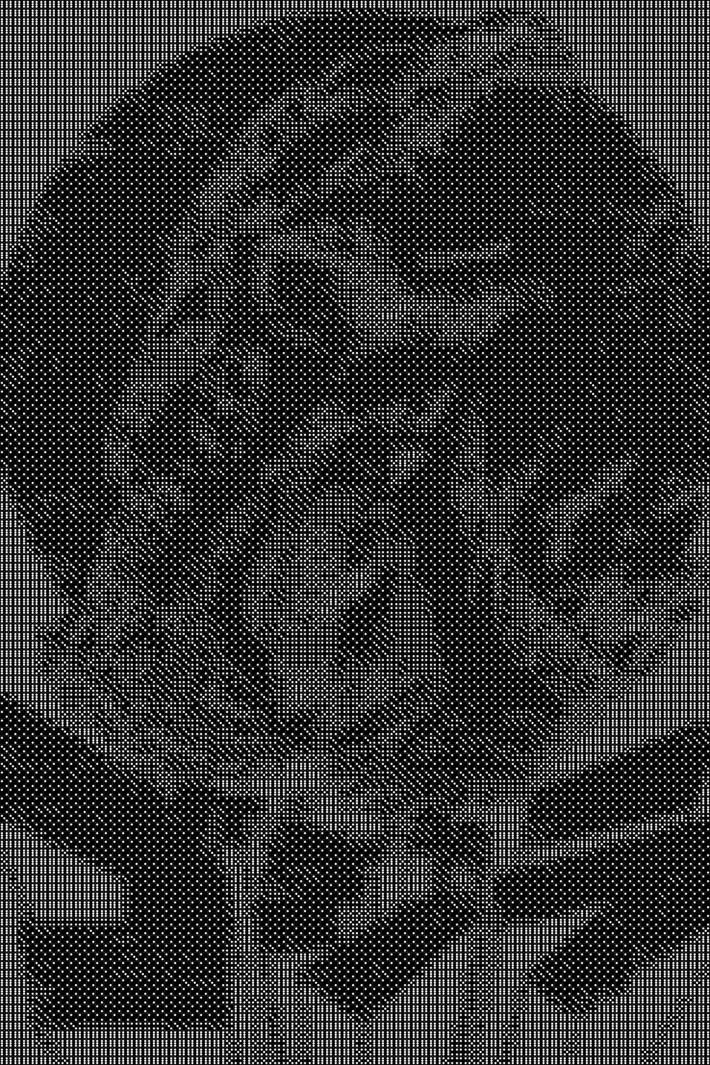 Godzilla 2 Dice Art- Handcrafted Dice Mosaic using 10,000+ Dice, Two Size Options