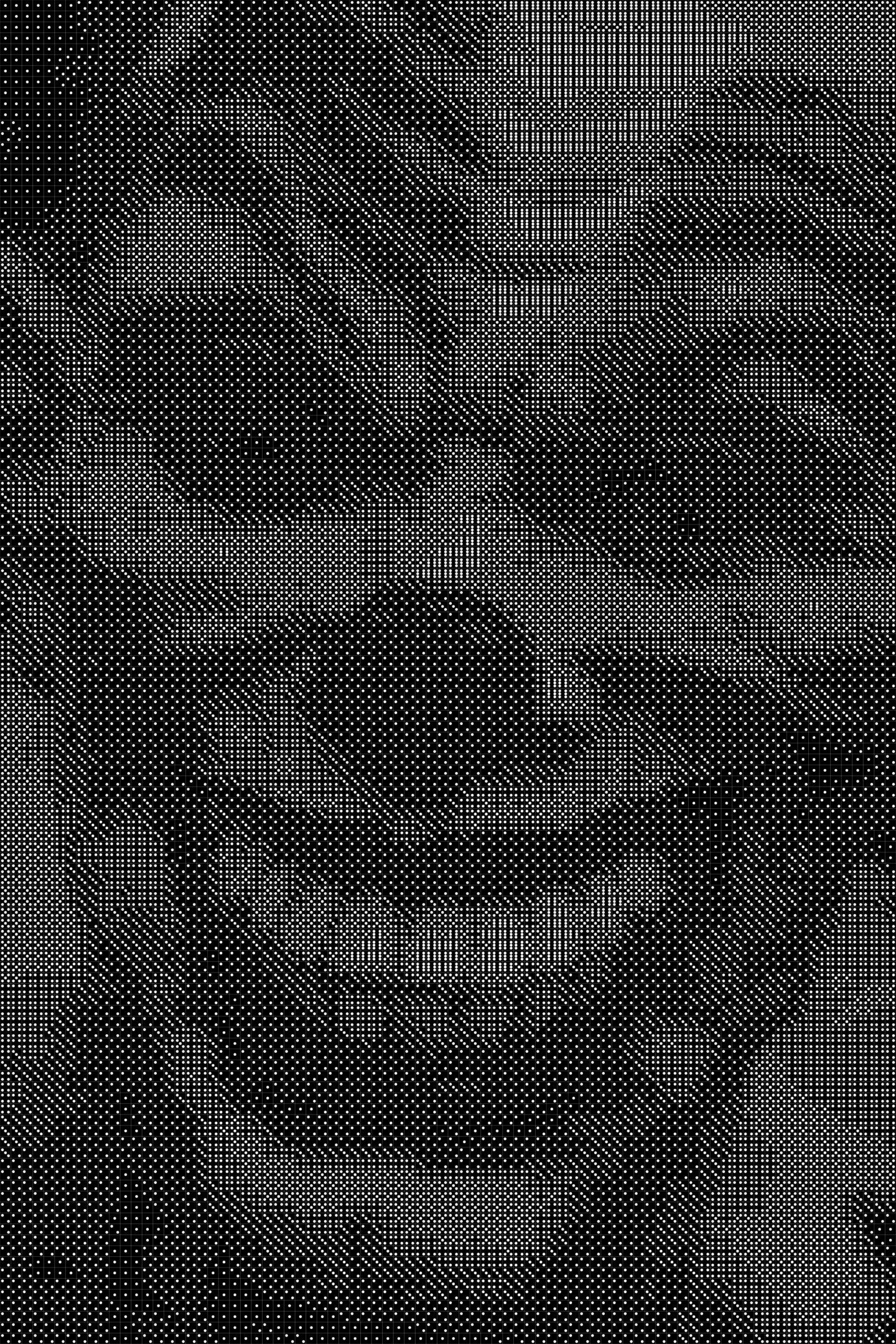 Halloween 2 Dice Art- Handcrafted Dice Mosaic using 10,000+ Dice, Two Size Options