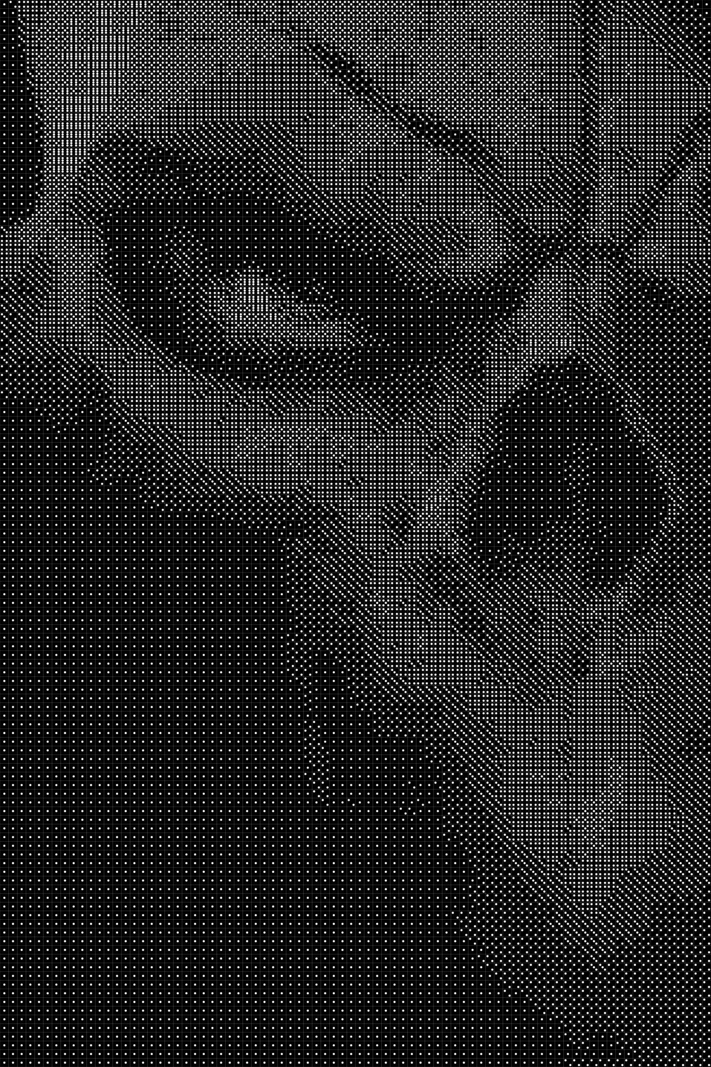 Halloween Dice Art- Handcrafted Dice Mosaic using 10,000+ Dice, Two Size Options