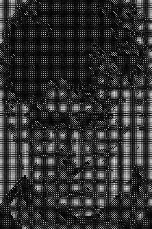 Harry Potter 2 Dice Art- Handcrafted Dice Mosaic using 10,000+ Dice, Two Size Options