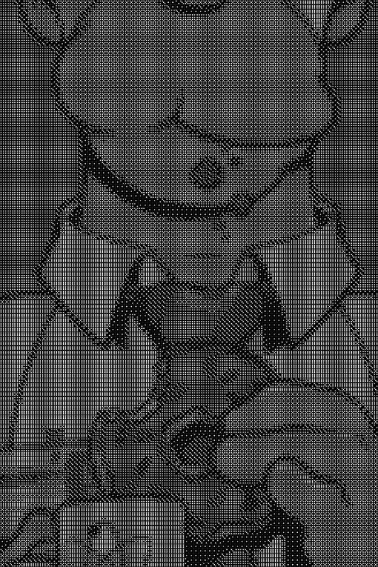 Homer Simpson Dice Art- Handcrafted Dice Mosaic using 10,000+ Dice, Two Size Options