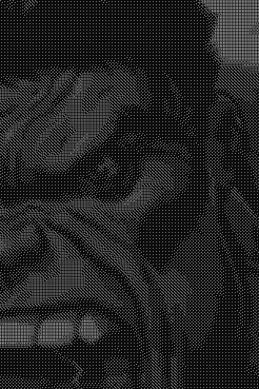 Hulk 3 Dice Art- Handcrafted Dice Mosaic using 10,000+ Dice, Two Size Options