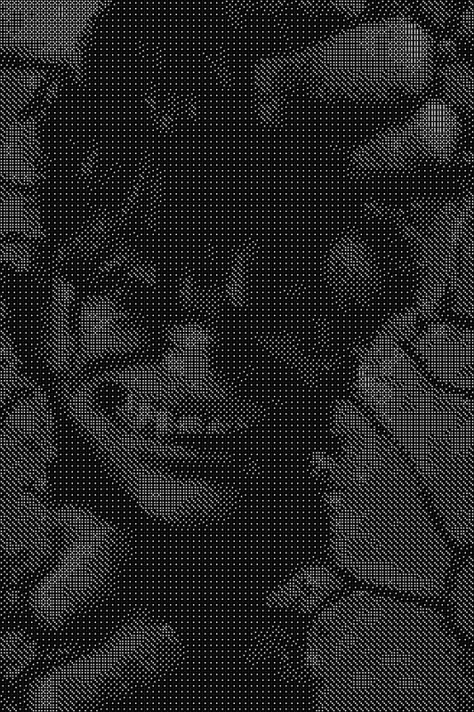Hulk Dice Art- Handcrafted Dice Mosaic using 10,000+ Dice, Two Size Options