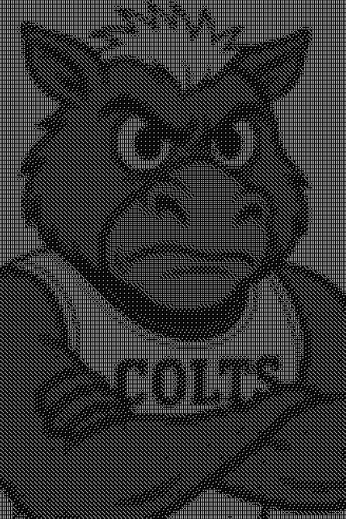 Indianapollis Colts NFL Dice Art- Handcrafted Dice Mosaic using 10,000+ Dice, Two Size Options