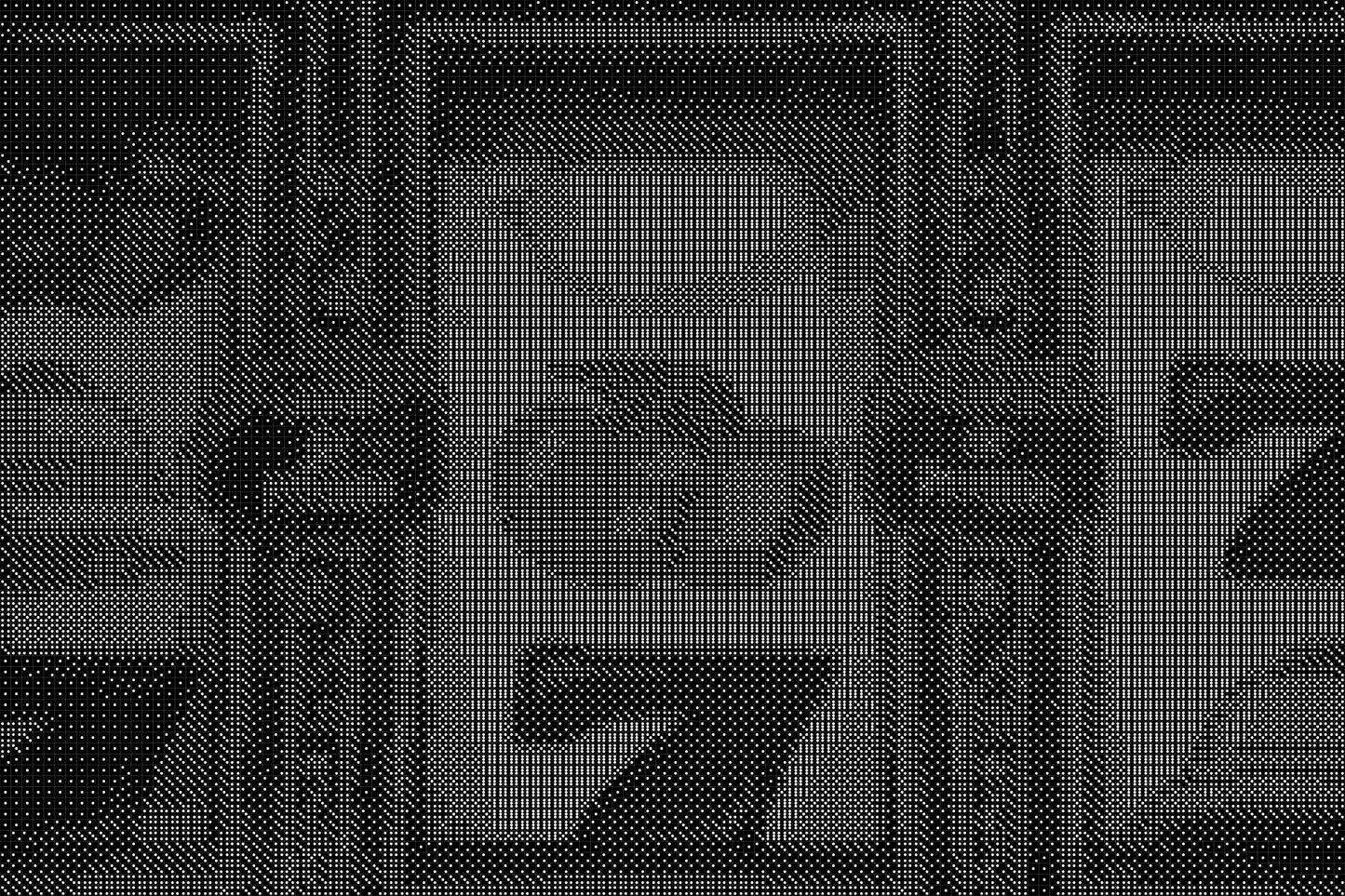 Jackpot 3 Dice Art- Handcrafted Dice Mosaic using 10,000+ Dice, Two Size Options