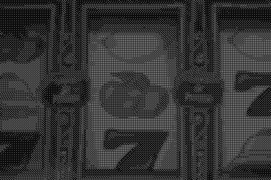 Jackpot 3 Dice Art- Handcrafted Dice Mosaic using 10,000+ Dice, Two Size Options