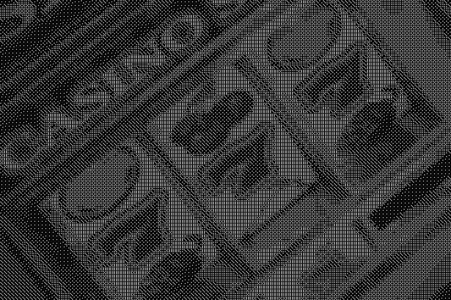 Jackpot 4 Dice Art- Handcrafted Dice Mosaic using 10,000+ Dice, Two Size Options