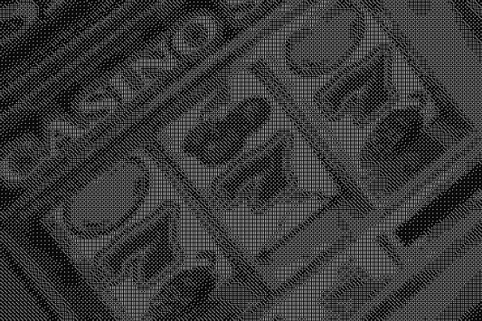 Jackpot 4 Dice Art- Handcrafted Dice Mosaic using 10,000+ Dice, Two Size Options