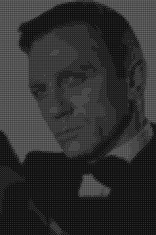 James Bond 1 Dice Art- Handcrafted Dice Mosaic using 10,000+ Dice, Two Size Options