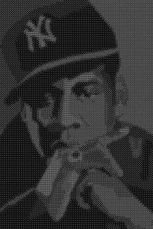 Jayz 2 Dice Art- Handcrafted Dice Mosaic using 10,000+ Dice, Two Size Options