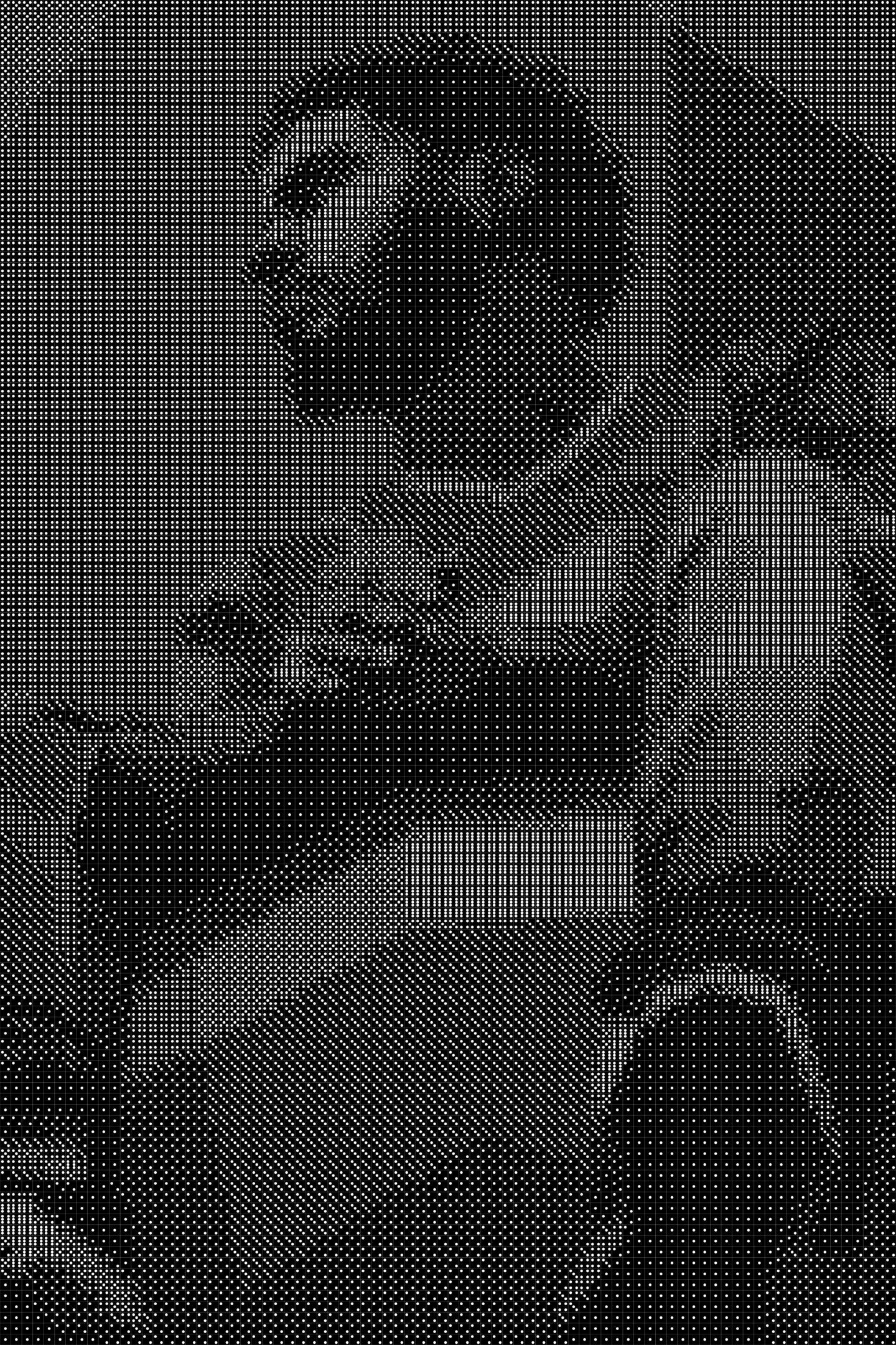 Jcole 3 Dice Art- Handcrafted Dice Mosaic using 10,000+ Dice, Two Size Options