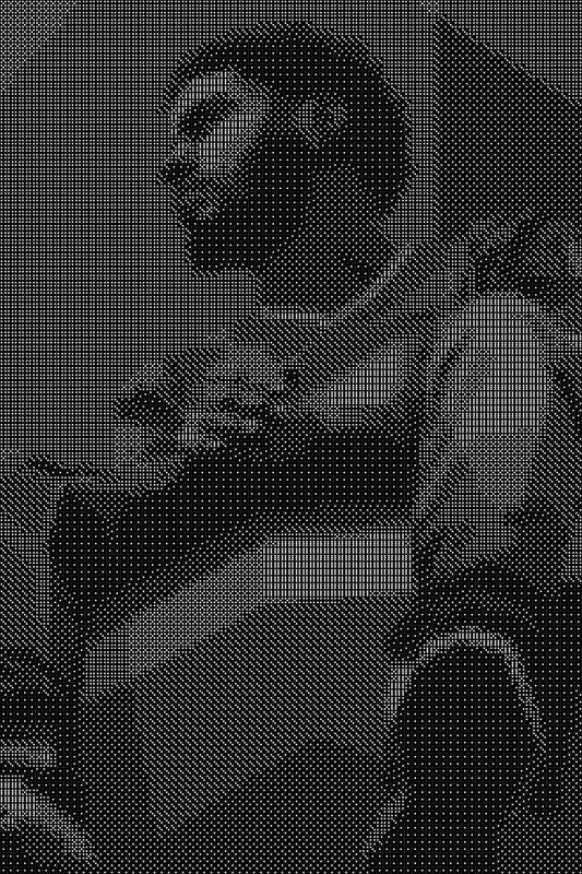 Jcole 3 Dice Art- Handcrafted Dice Mosaic using 10,000+ Dice, Two Size Options