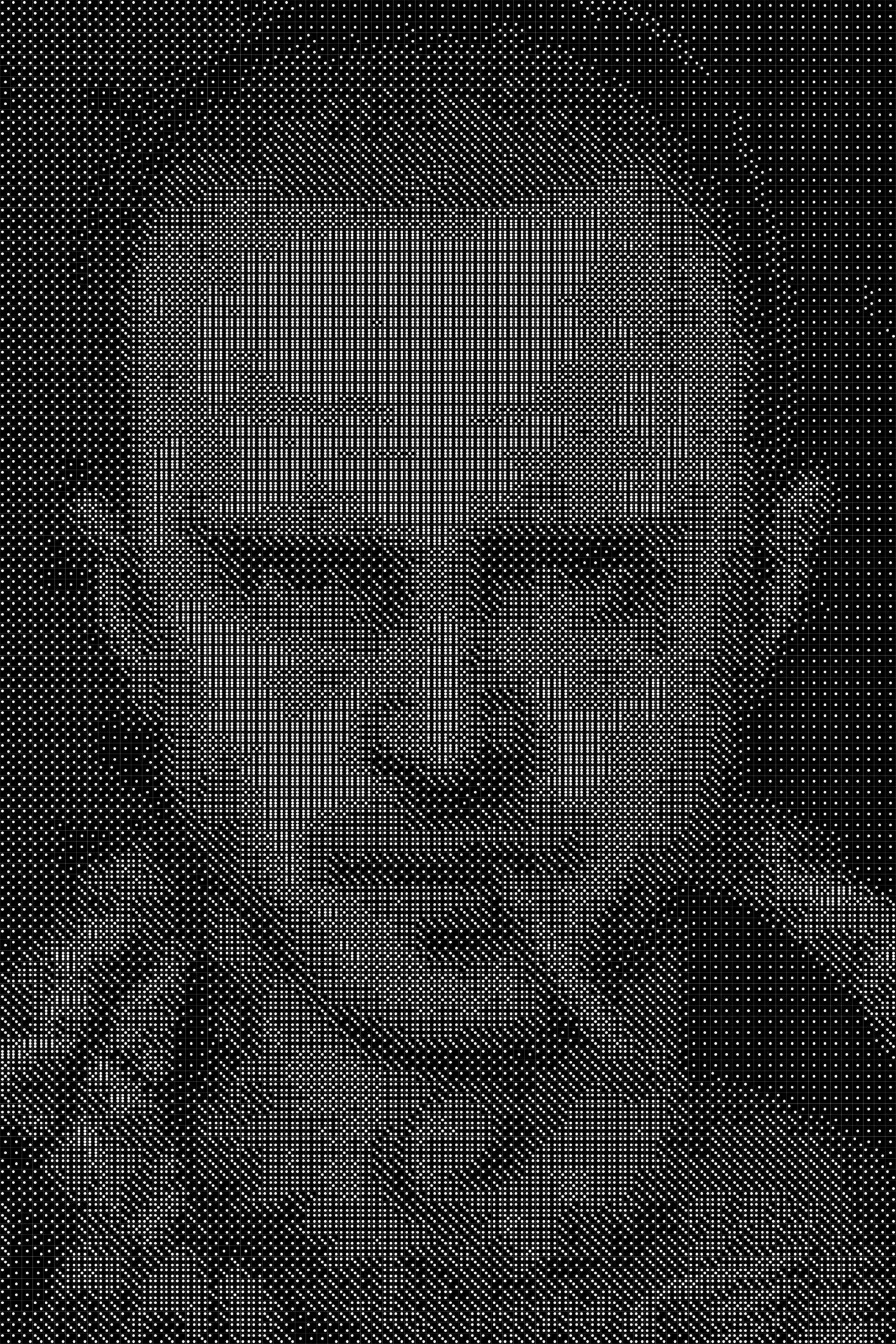 Jesse Pinkman Dice Art- Handcrafted Dice Mosaic using 10,000+ Dice, Two Size Options