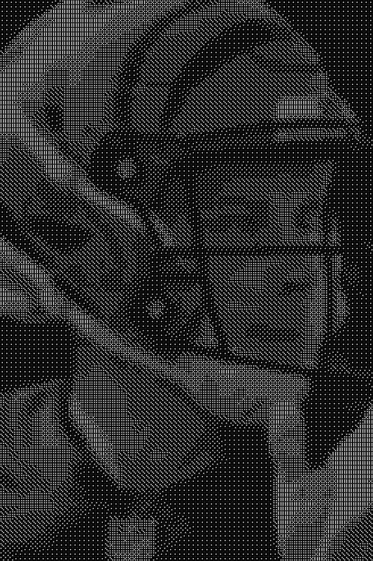 Joe Burrow Dice Art- Handcrafted Dice Mosaic using 10,000+ Dice, Two Size Options