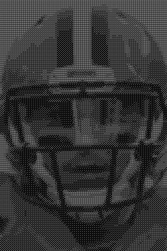 Johnny Manziel 2 Dice Art- Handcrafted Dice Mosaic using 10,000+ Dice, Two Size Options