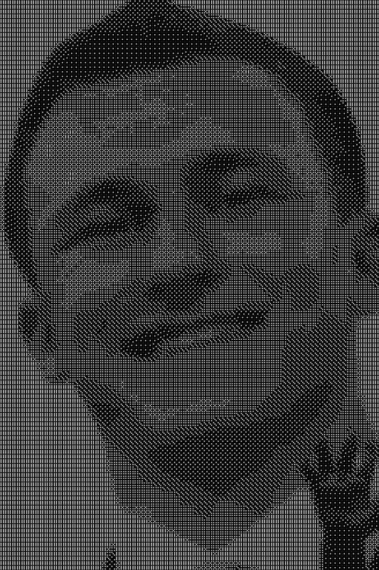 Johnny Manziel Dice Art- Handcrafted Dice Mosaic using 10,000+ Dice, Two Size Options