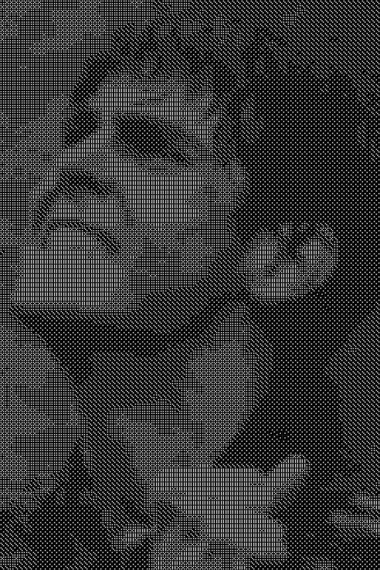 Kaka Dice Art- Handcrafted Dice Mosaic using 10,000+ Dice, Two Size Options