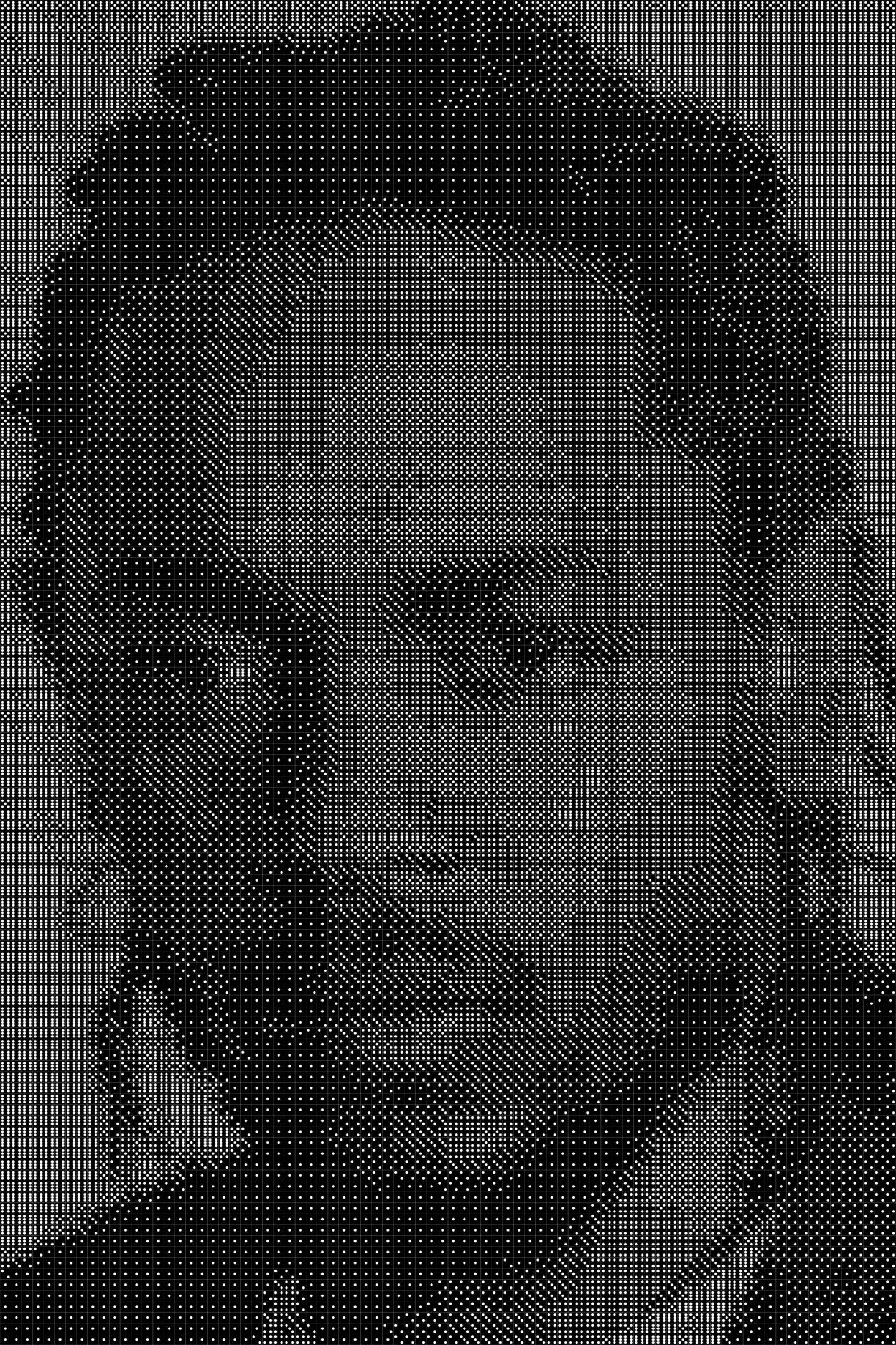 Kendrick Lamar 3 Dice Art- Handcrafted Dice Mosaic using 10,000+ Dice, Two Size Options