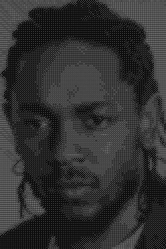 Kendrick Lamar 3 Dice Art- Handcrafted Dice Mosaic using 10,000+ Dice, Two Size Options