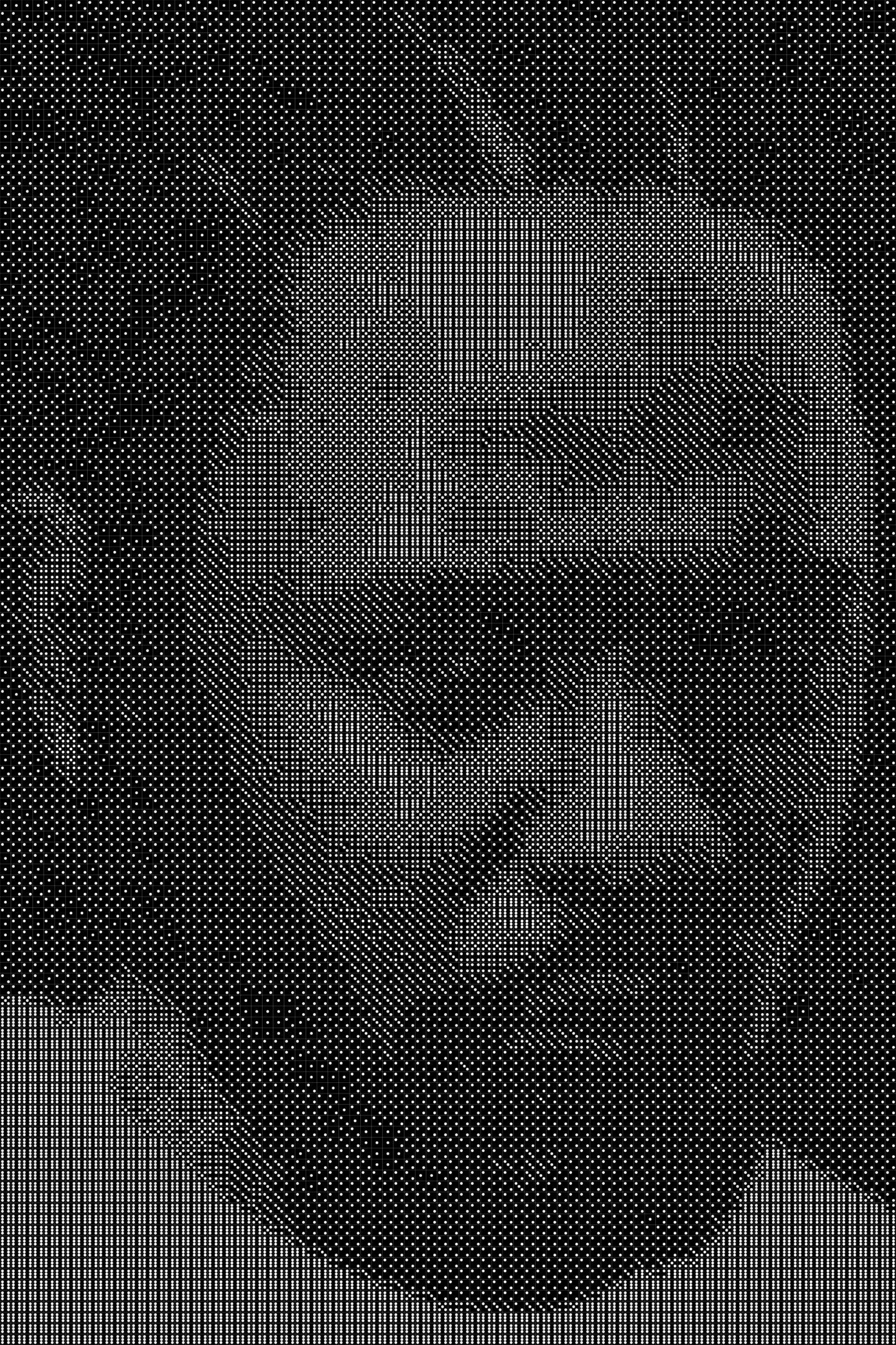 Kendrick Lamar 7 Dice Art- Handcrafted Dice Mosaic using 10,000+ Dice, Two Size Options