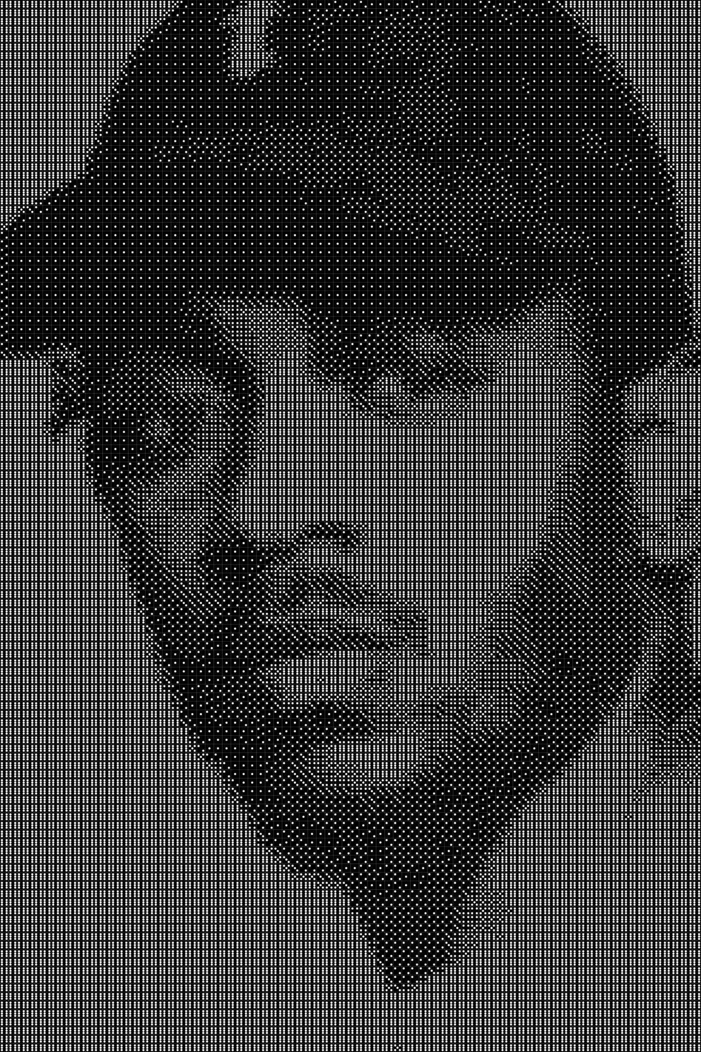 Kendrick Lamar 8 Dice Art- Handcrafted Dice Mosaic using 10,000+ Dice, Two Size Options
