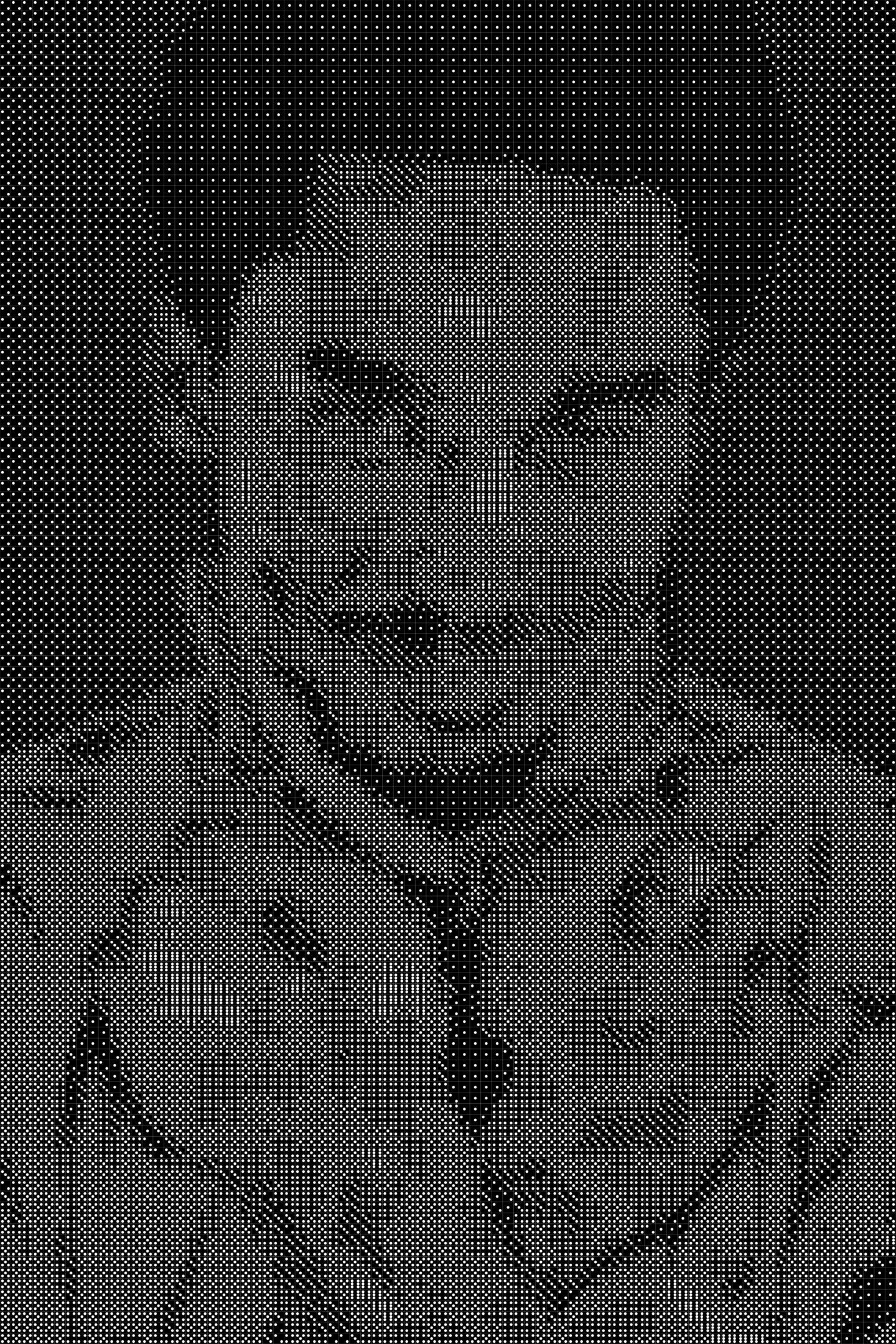 Kobe 4 Dice Art- Handcrafted Dice Mosaic using 10,000+ Dice, Two Size Options
