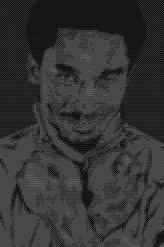 Kobe 4 Dice Art- Handcrafted Dice Mosaic using 10,000+ Dice, Two Size Options