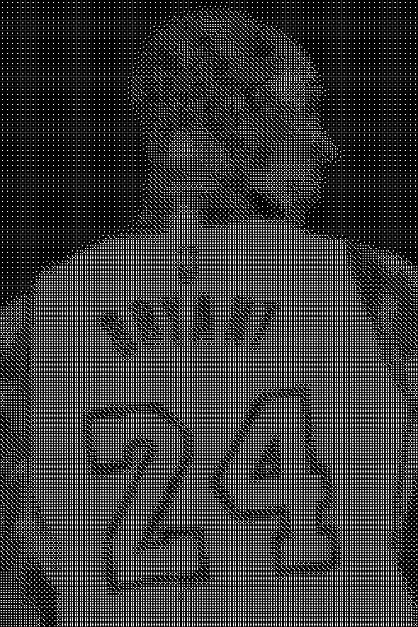 Kobe 5 Dice Art- Handcrafted Dice Mosaic using 10,000+ Dice, Two Size Options