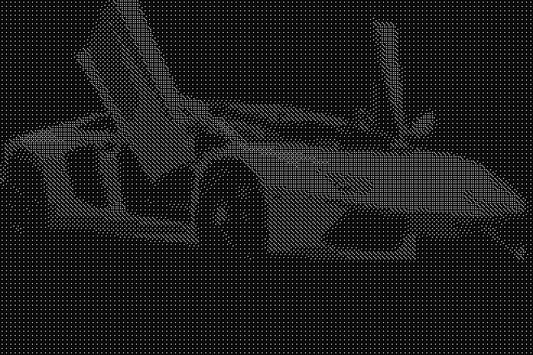 Lamborghini Aventador 7 Dice Art- Handcrafted Dice Mosaic using 10,000+ Dice, Two Size Options