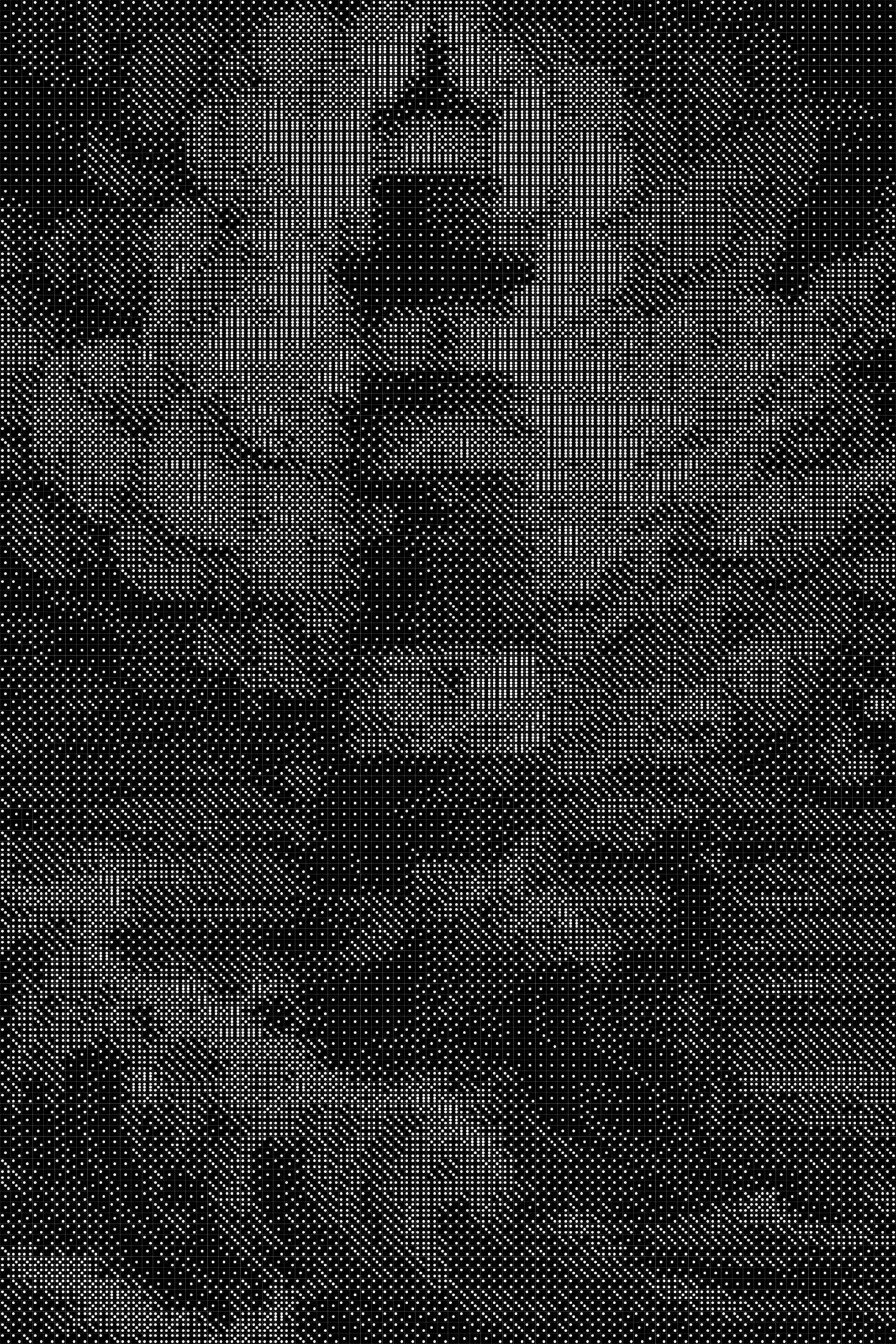 Lighthouse Dice Art- Handcrafted Dice Mosaic using 10,000+ Dice, Two Size Options