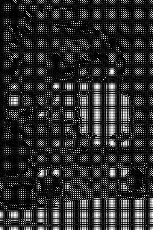 Liloandstitch Dice Art- Handcrafted Dice Mosaic using 10,000+ Dice, Two Size Options