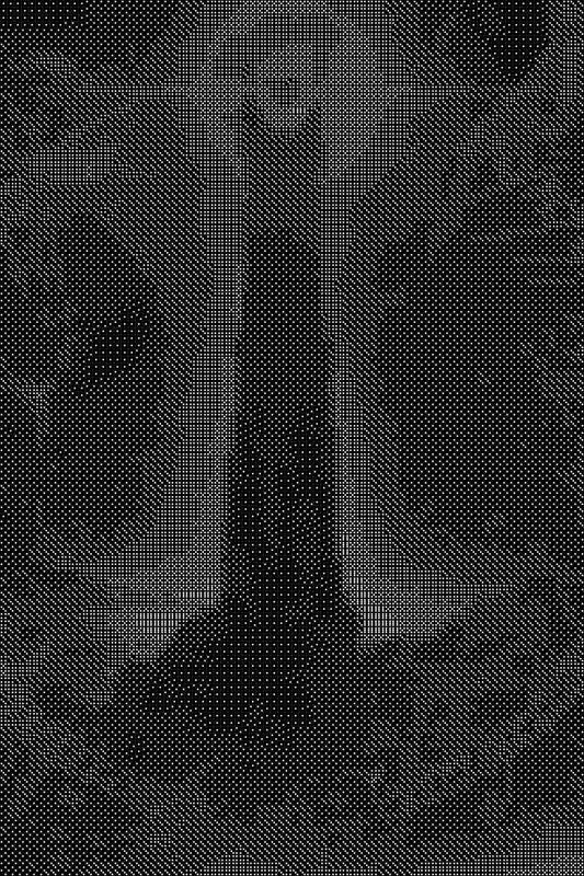 Lord of the Rings 2 Dice Art- Handcrafted Dice Mosaic using 10,000+ Dice, Two Size Options