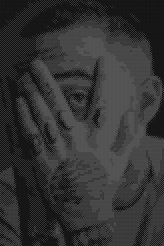 Mac Miller 2 Dice Art- Handcrafted Dice Mosaic using 10,000+ Dice, Two Size Options