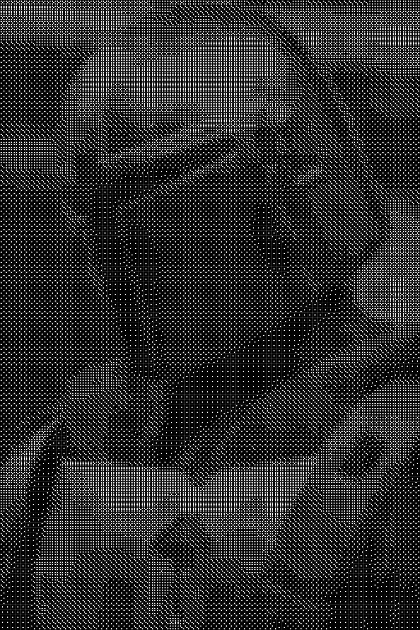 Mandalorian 7 Dice Art- Handcrafted Dice Mosaic using 10,000+ Dice, Two Size Options