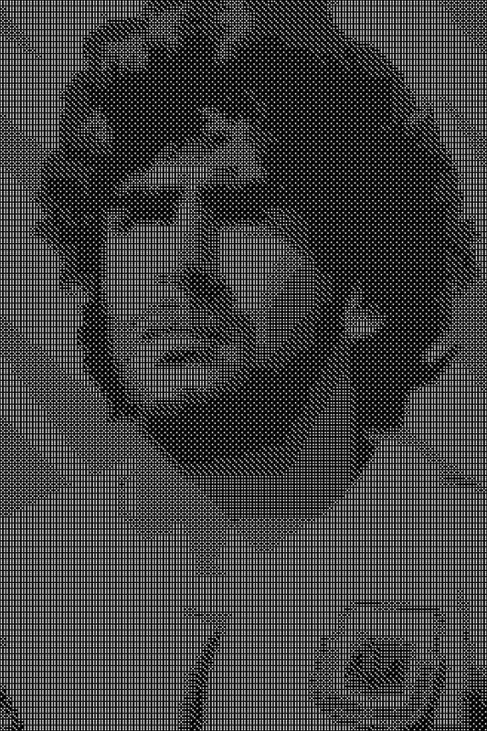 Maradona 4 Dice Art- Handcrafted Dice Mosaic using 10,000+ Dice, Two Size Options