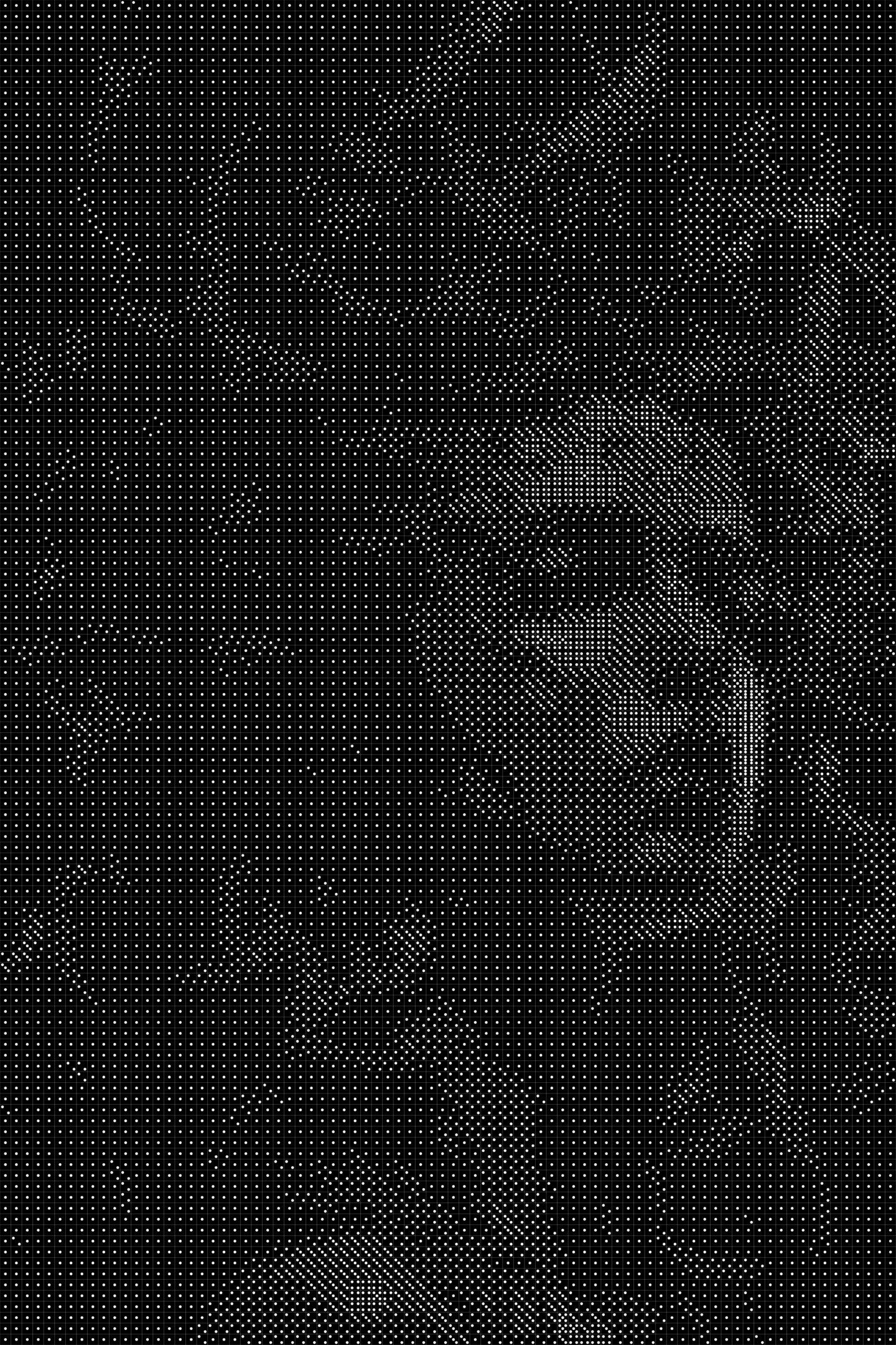 Medusa 2 Dice Art- Handcrafted Dice Mosaic using 10,000+ Dice, Two Size Options