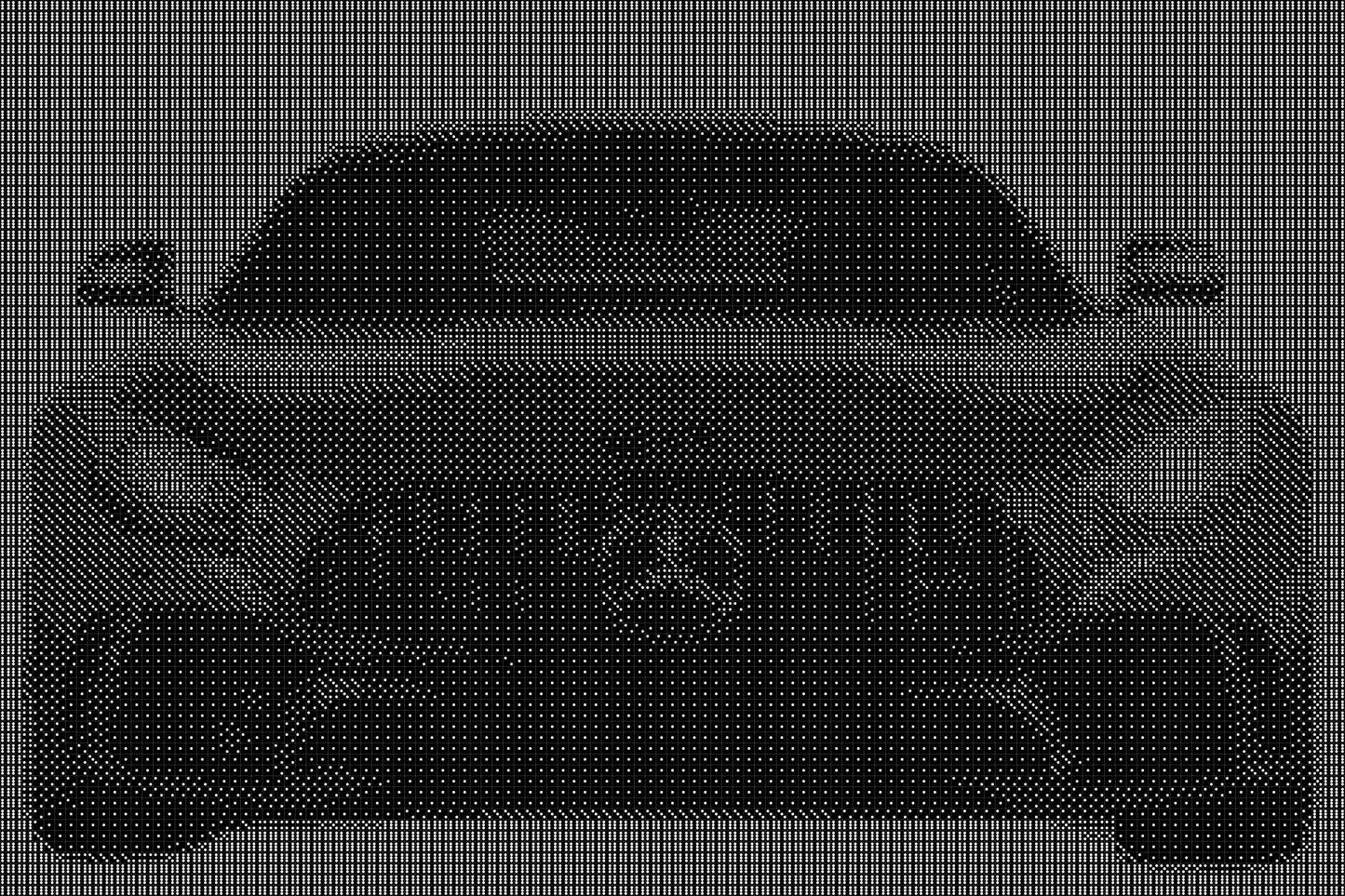 Mercedes 2 Dice Art- Handcrafted Dice Mosaic using 10,000+ Dice, Two Size Options
