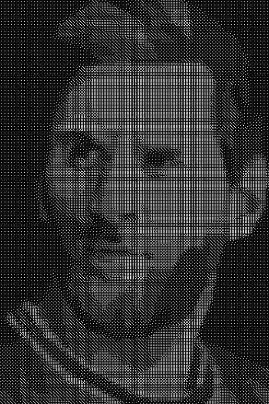 Messi 12 Dice Art- Handcrafted Dice Mosaic using 10,000+ Dice, Two Size Options